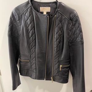 Michael Kors Leather Jacket